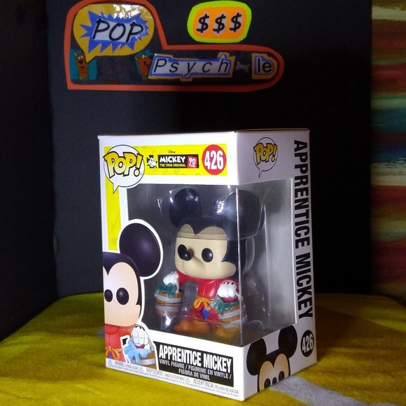 Disney Other - Apprentice Mickey The Sorcerer's Apprentice Fantasia Disney 426 Funko Pop NIB